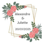 MAGNET PHOTO PERSONNALISE «Souvenirs invités »