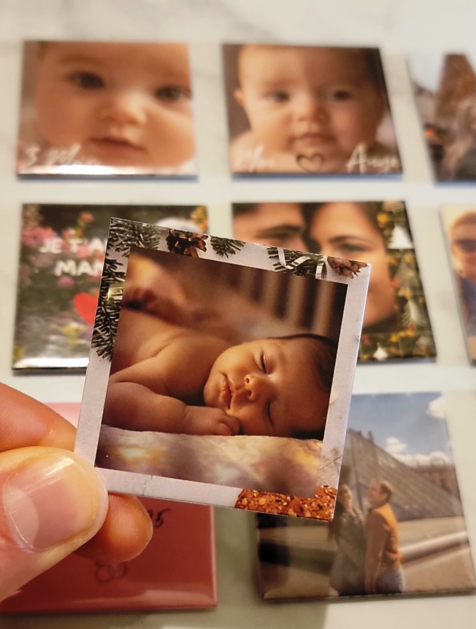 MAGNET PHOTO «Cadeaux de Noël»