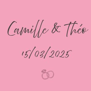 MAGNET PHOTO PERSONNALISE «Souvenirs invités »