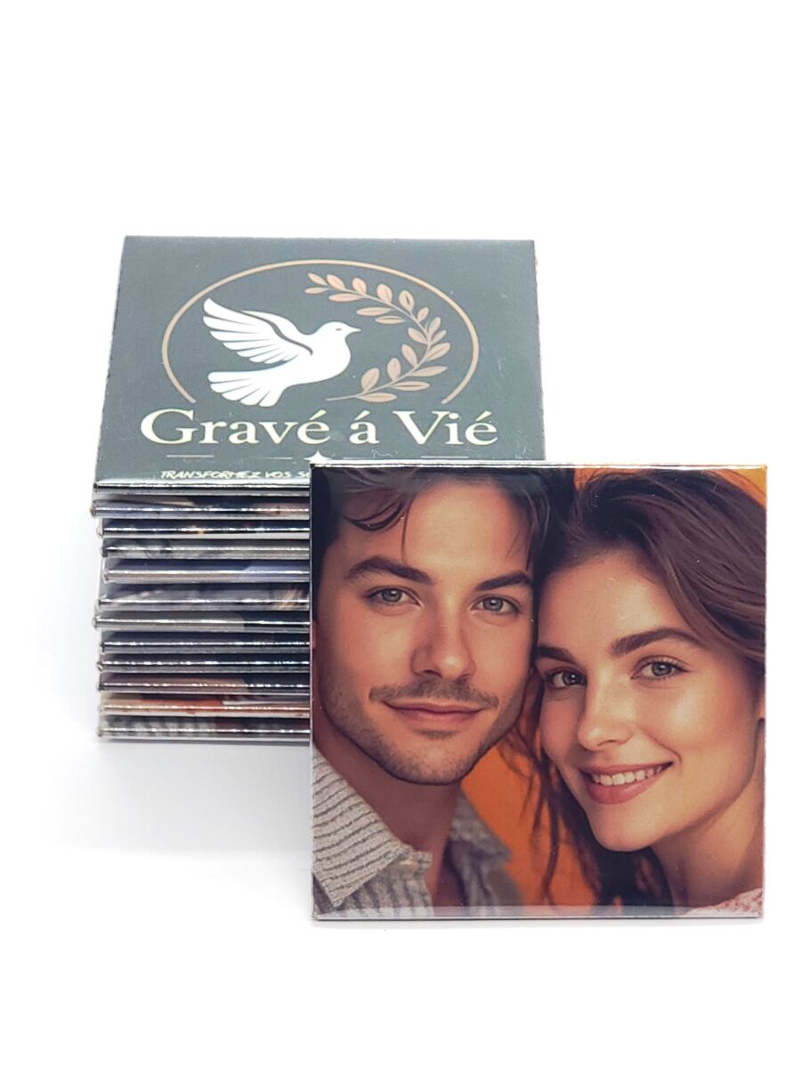 MAGNET PHOTO PERSONNALISE «Idée Cadeau Souvenirs »