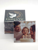 MAGNET PHOTO PERSONNALISE «Idée Cadeau Souvenirs »