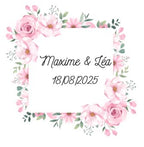 MAGNET PHOTO PERSONNALISE «Souvenirs invités »