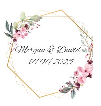 MAGNET PHOTO PERSONNALISE «Souvenirs invités »