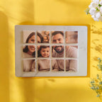 Puzzle Magnétique Photo Personnalisé Cadeau Original en 9 ou 12 Magnets
