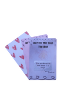 Carte à gratter « Messages motivation »