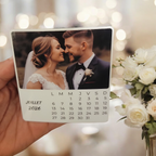 Calendrier magnétique personnalisé Photo 2026