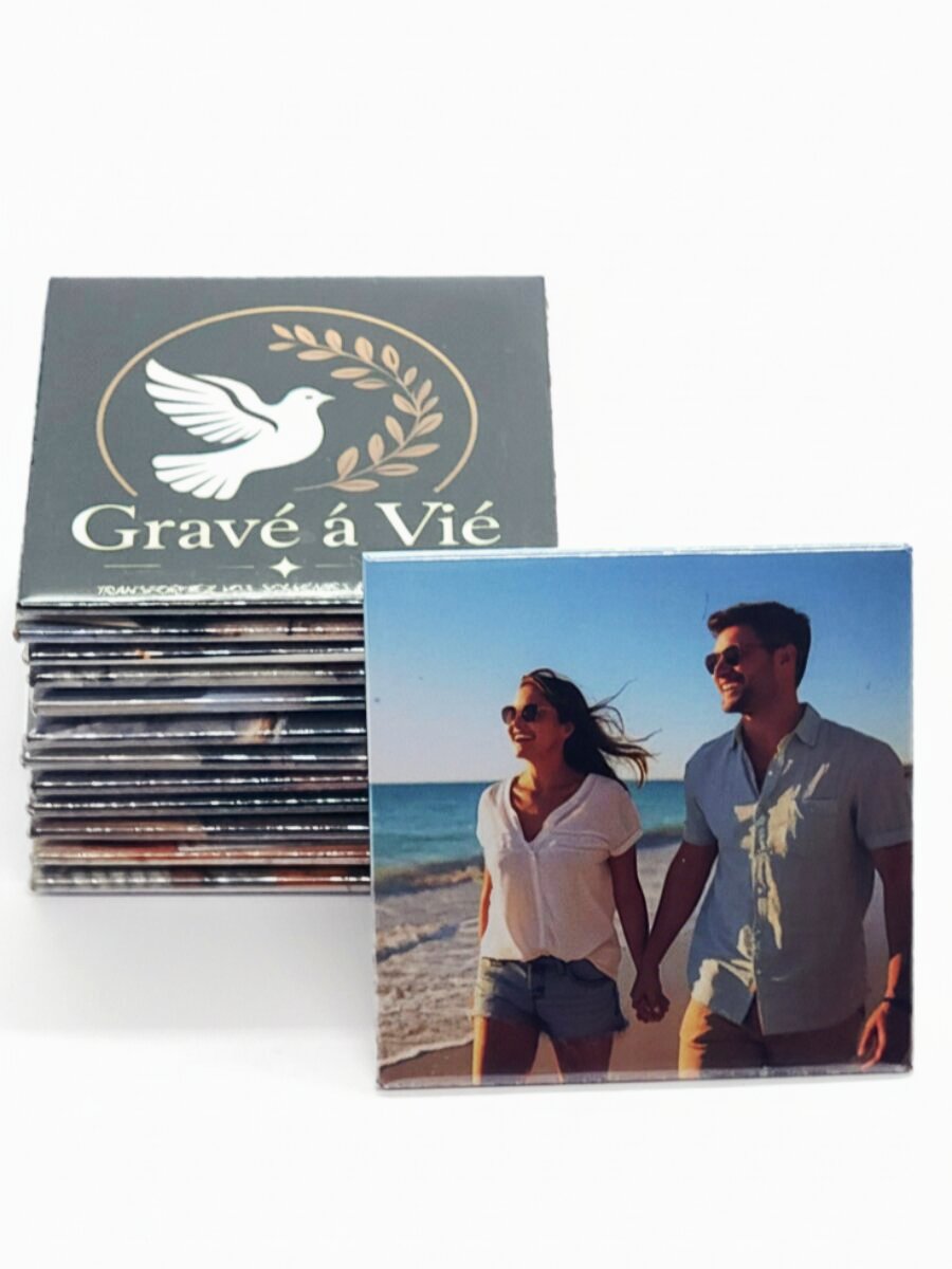 MAGNET PHOTO PERSONNALISE «Idée Cadeau Souvenirs »